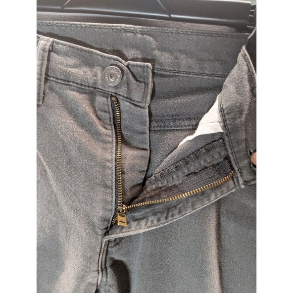 Levi's 513 Slim Straight Flex Soft Gray Jeans Men's Size 32 x 31 - Picture 5 of 12